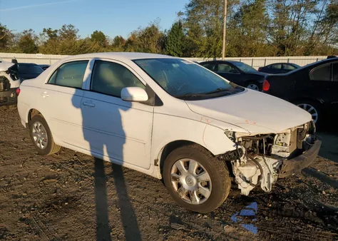 2009 Toyota Corolla Base из США, поврежденный, VIN 2T1BU40EX9C151348